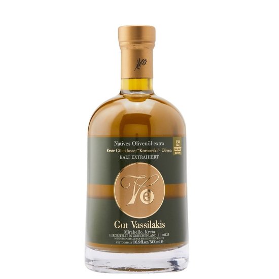 500ml Premium Olivenöl Extra Nativ von Gut Vassilakis