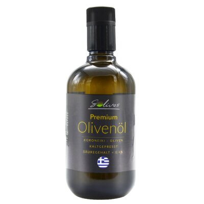 500ml Olivenöl aus Kreta - Koroneiki Oliven