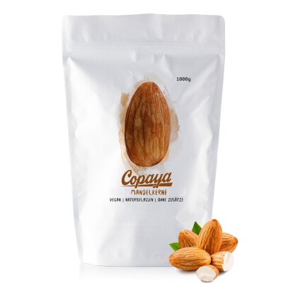 1 kg Premium Mandeln naturbelassen von Copaya