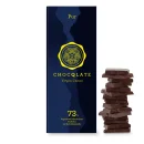 75g Bio Schokolade mit Haselnuss 73% Kakao von CHOCQLATE