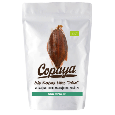 800g Bio Roh Kakaonibs Naturbelassen von Copaya