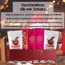 Geschenkbox "Gib mir Schoko!"