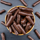 Ingwer-Stäbchen in Zartbitterschokolade von Copaya