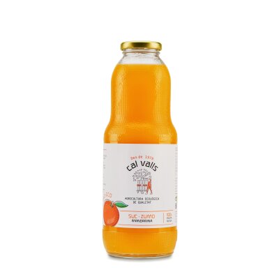 12 x 1 L Bio Mandarinen Direktsaft, ungefiltert von Cal Valls