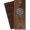 75g Bio Schokolade mit Kaffee - 73% Kakao von CHOCQLATE