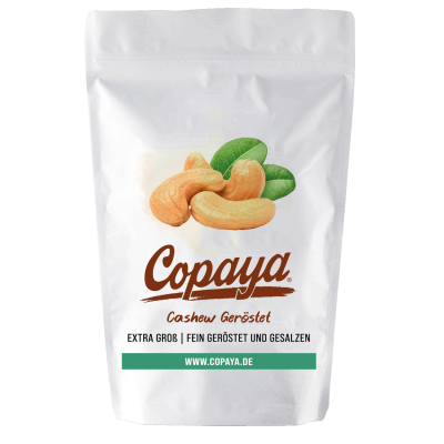 800g XL Cashewkerne geröstet & gesalzen von Copaya