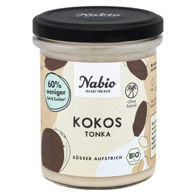 175g Bio Kokos "Tonka" Aufstrich von Nabio