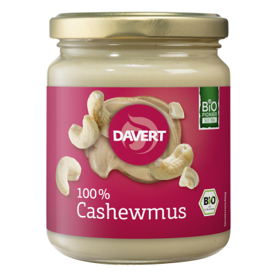 250g Bio Cashewmus 100% von Davert