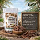 250g Bio Kokoschips mit Bio Kakao, geröstet & mit Kokosblütenzucker gesüßt von Copaya