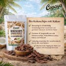 250g Bio Kokoschips mit Bio Kakao, geröstet & mit Kokosblütenzucker gesüßt von Copaya