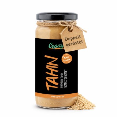 2 x 230g Tahin - doppelt geröstet von Copaya
