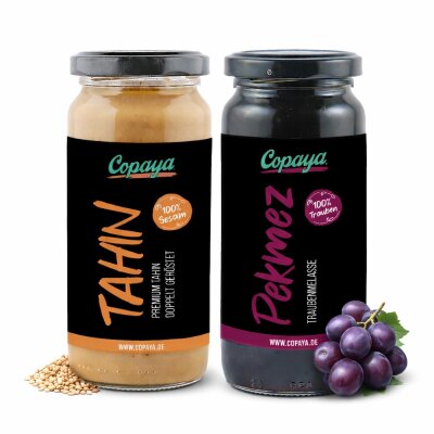 Kombi-Set Tahin und Traubenmelasse von Copaya
