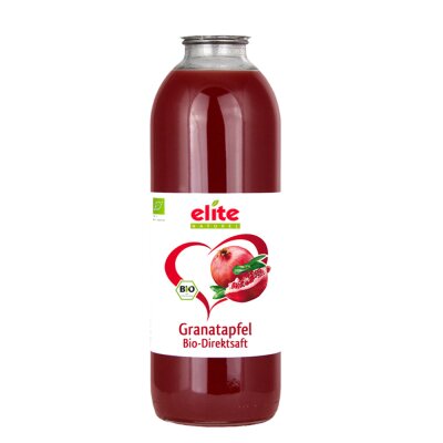 18 x 700ml Bio Granatapfel Direktsaft von Elite Naturel
