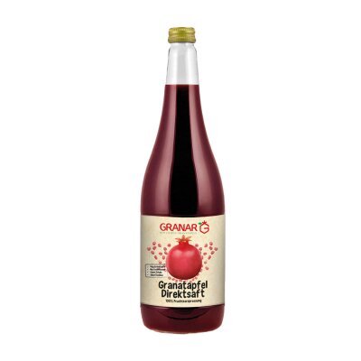 Granatapfel Direktsaft aus Kernpressung von GRANAR...