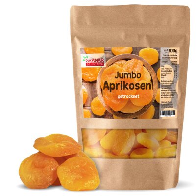 800g Getrocknete Jumbo Aprikosen von GRANAR Selection -...