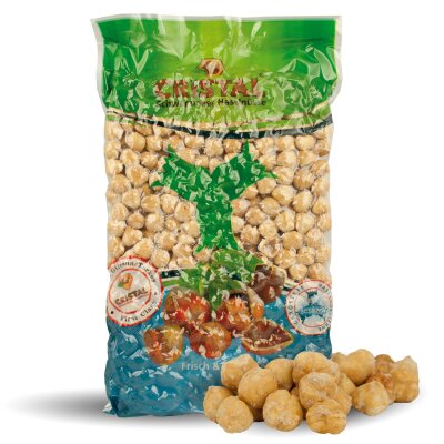 2 x 500g Haselnusskerne, geröstet und gesalzen von Cristal Schwarzmeer Haselnüsse