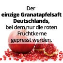 3 x 1 Liter Granatapfel Direktsaft aus Kernpressung