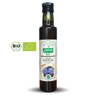 2 x 250ml Bio Schwarzkümmelöl von Jascan