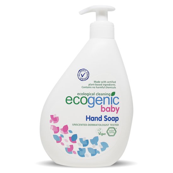 Ecogenic Baby Flüssige Handseife, Ökologisch, 8 x 500 ml