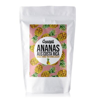 500g Ananas Ringe, getrocknet, von GRANAR Selection